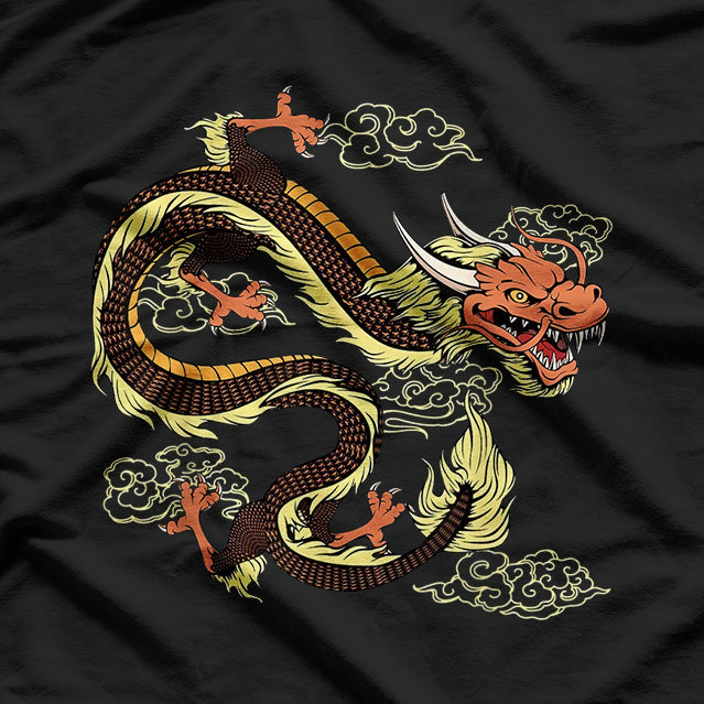 Dragon Strength - A Symbol of Tradition and Power in Chinese Culture T-Shirt