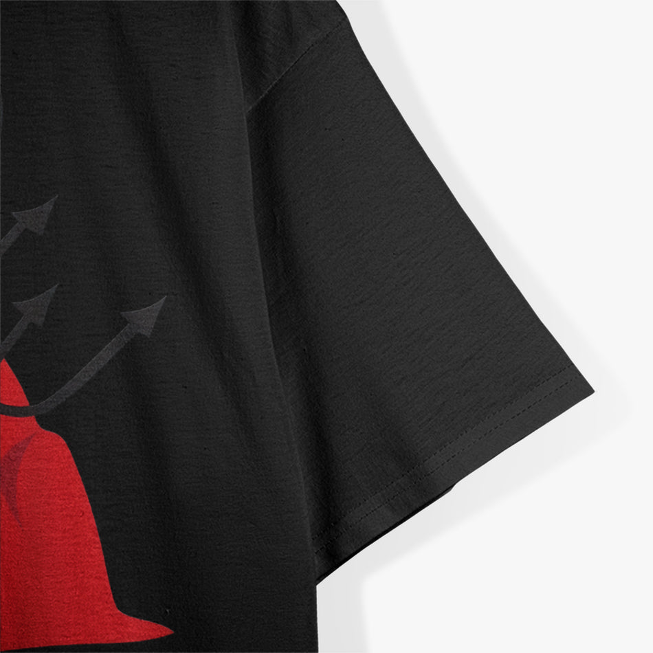 Devil Cute French Bulldog Halloween T-Shirt