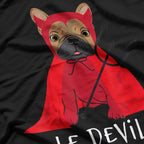 Devil Cute French Bulldog Halloween T-Shirt
