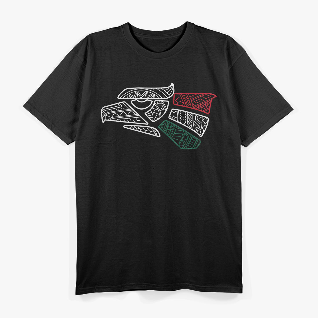 Mexican Eagle Aztec-Style Power and Heritage T-Shirt
