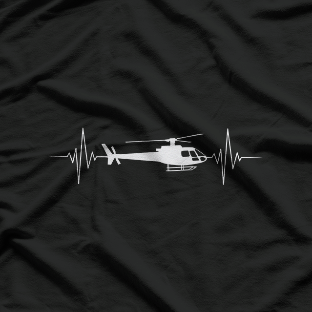 Pilot Helicopter Aviator Airman Chopper Airwoman Flying T-Shirt