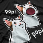 Popping Cat Meme T-Shirt