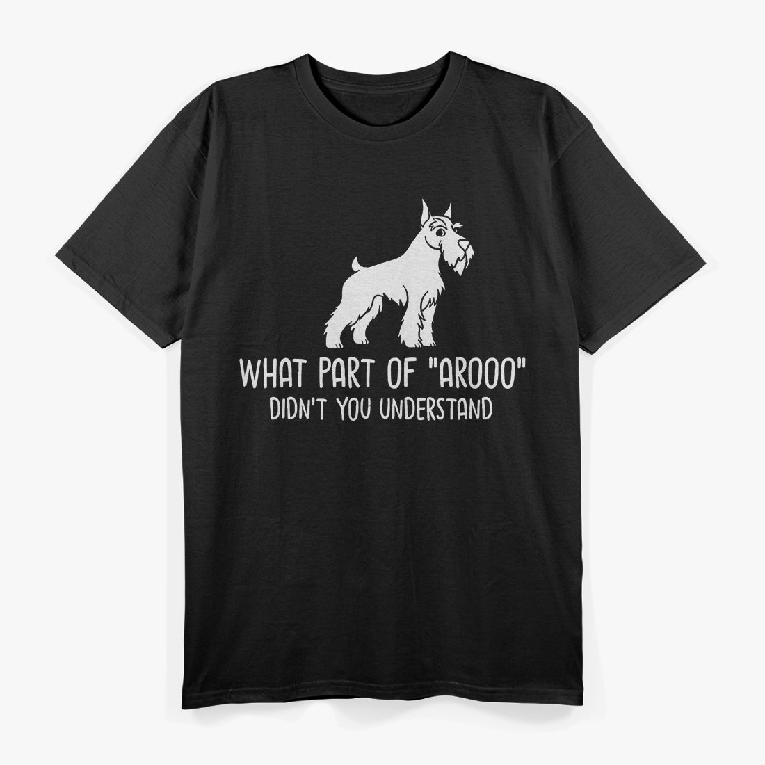 Schnauzer Whiskered Snout Dog Lover Wire-Haired Pinscher T-Shirt