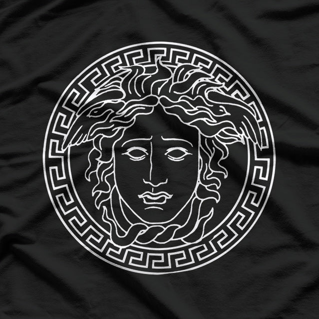 Unique Medusa Head: The Iconic Gorgon of Greek Mythology T-Shirt