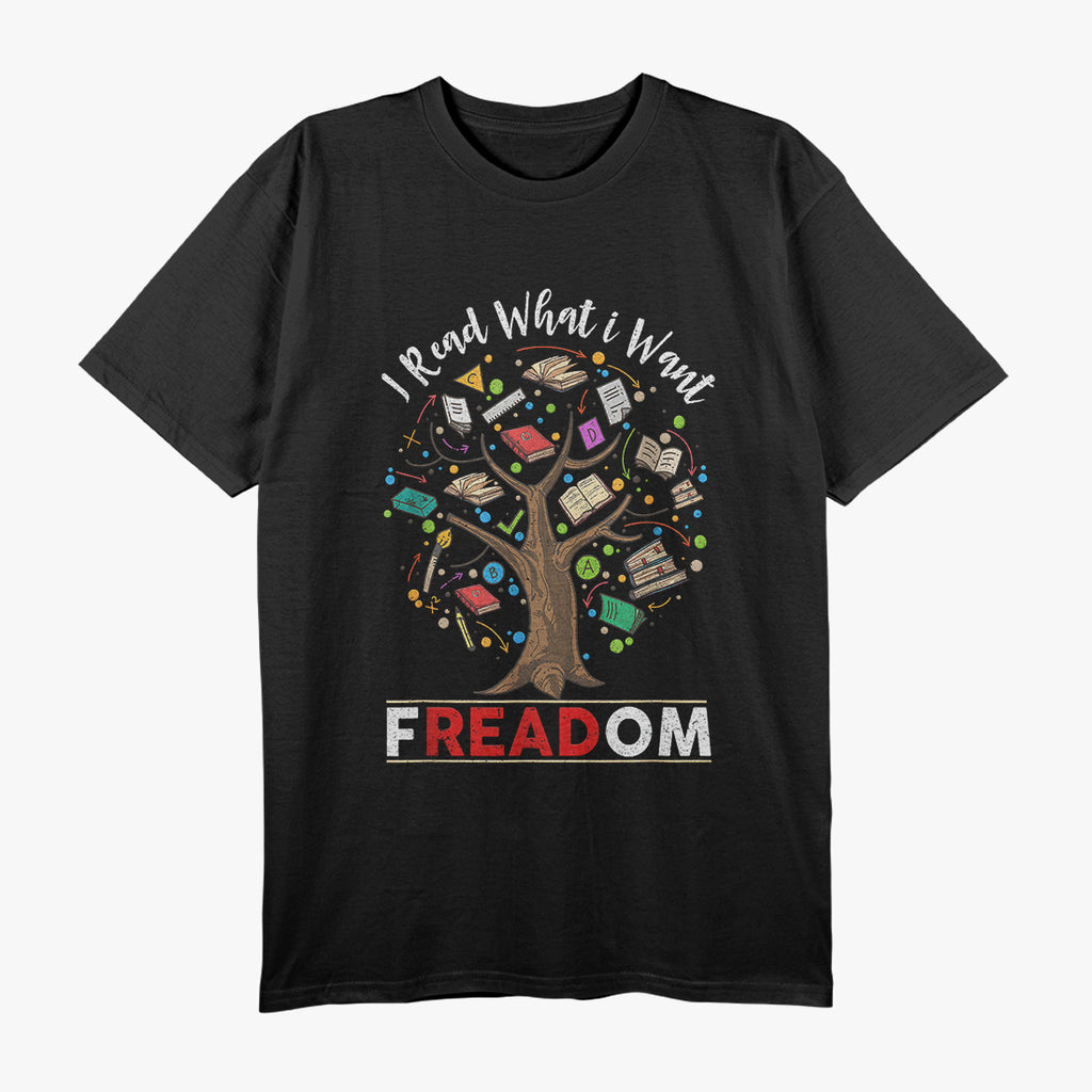 Vintage Censorship Freedom I Read Banned Books - A Nerd’s Rebellion T-Shirt