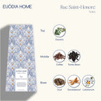 Euodia Home Rue Saint-Honoré Reed Diffuser 120ml – Aromatherapy Home Fragrance Diffuser