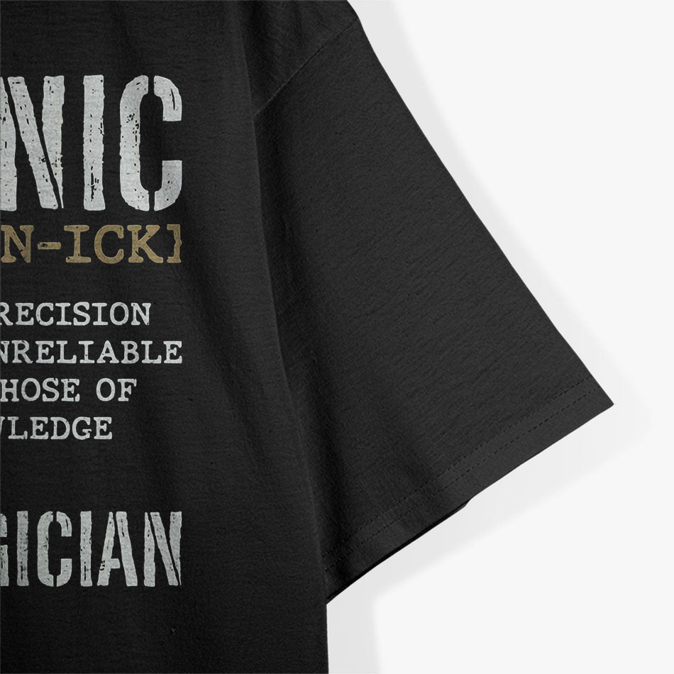 Mechanic Definition, Funny Mechanic T-Shirt