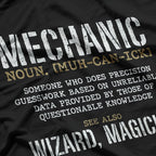 Mechanic Definition, Funny Mechanic T-Shirt