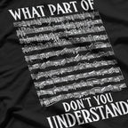 What Part Of The Music Notes You Don't Understand Musician T-Shirt