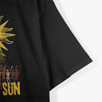 Dark Retro Hail The Sun - A Bold, Mystical Statement T-Shirt