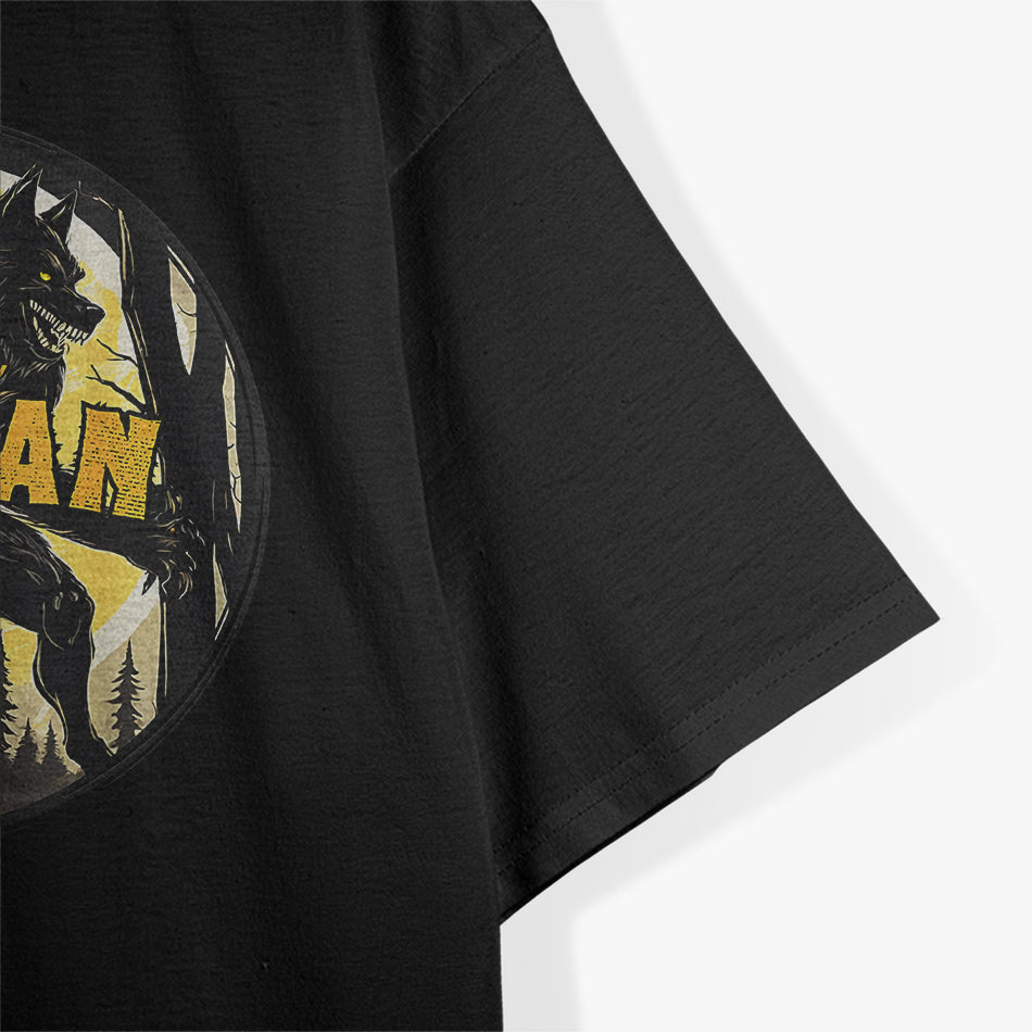 Dogman Cryptid: The Scary Folklore Legend of Cryptic Encounters T-Shirt