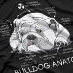 Cute English Bulldog Anatomy Dog Biology T-Shirt