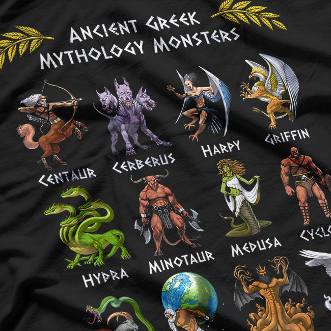 Greek Mythologies: Exploring the World of Mythical Legends T-Shirt