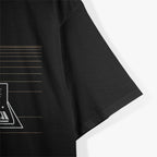 Cats on Synthesizers in Space Black T-shirt