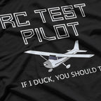 RC Plane Test Pilot Funny Radio Control Hobby T-Shirt