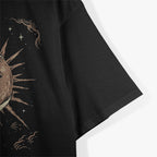 Sun, Moon, and Tarot The Dance of Light and Shadow in Mystical Guidance T-Shirt