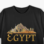 Africa Ancient Egyptian Pyramids - A Tribute to Egypt’s Timeless Legacy T-Shirt