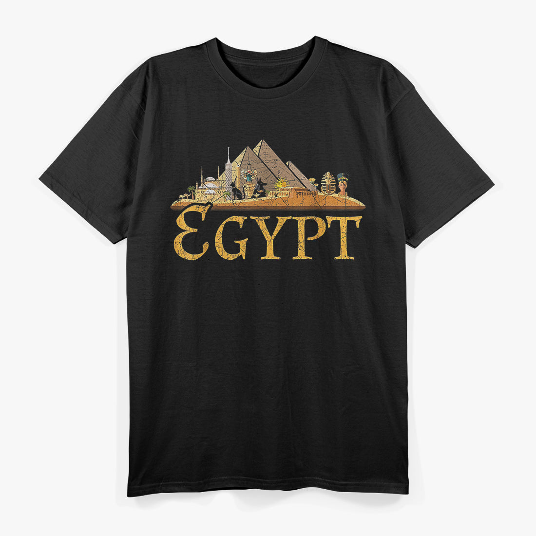 Africa Ancient Egyptian Pyramids - A Tribute to Egypt’s Timeless Legacy T-Shirt