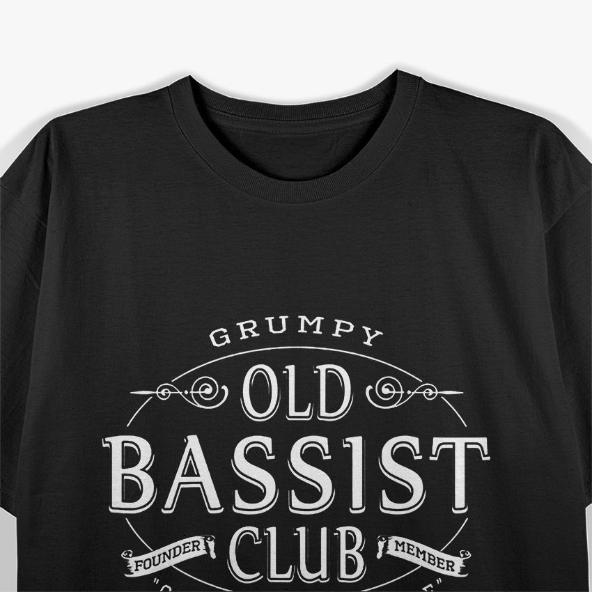 Grumpy Old Bassist Club, Bass Guitar Comfort T-Shirt