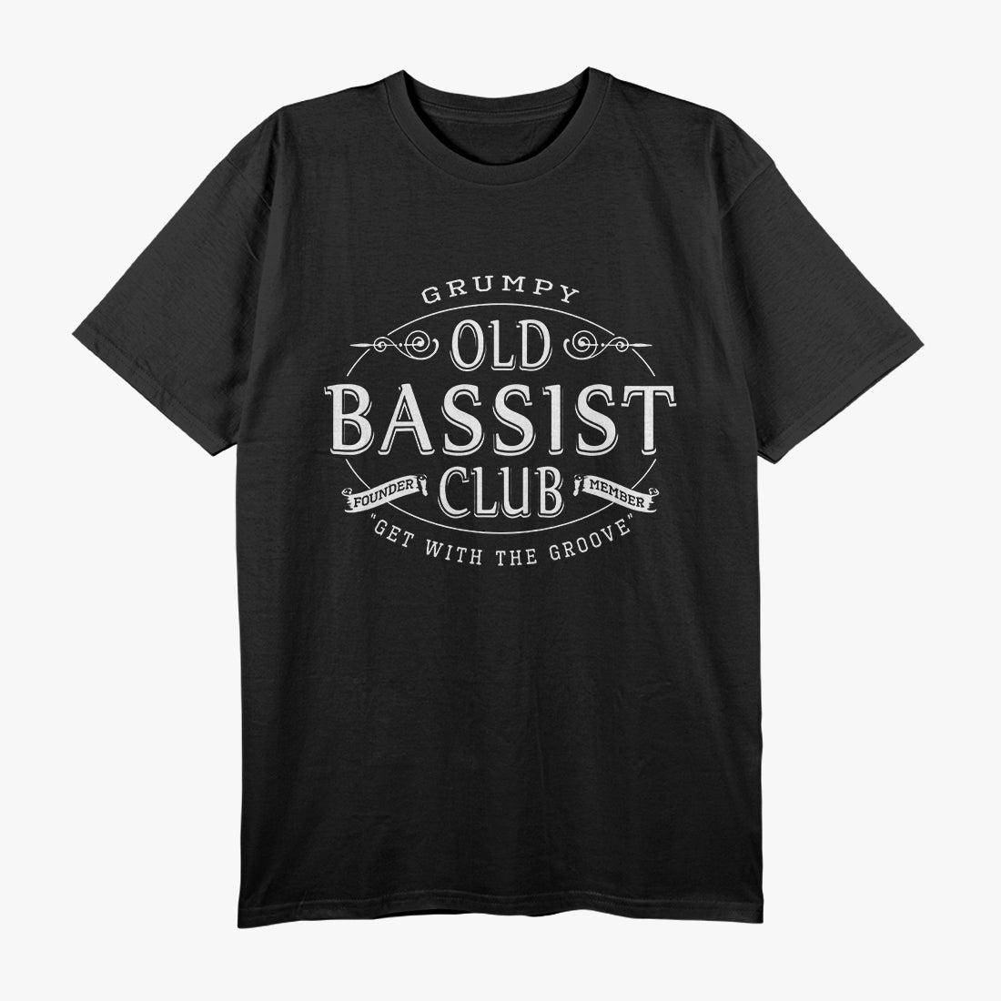 Grumpy Old Bassist Club, Bass Guitar Comfort T-Shirt