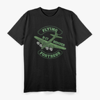 Flying B-17 Bomber, WW2 Plane Aviation Airplane T-Shirt