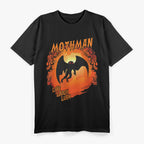 Mothman Live Laugh Lurk - The Cryptid's Guide to Life T-Shirt
