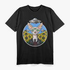 World's Best Sphynx Cat Owner Psychedelic Sphynx Cat T-Shirt