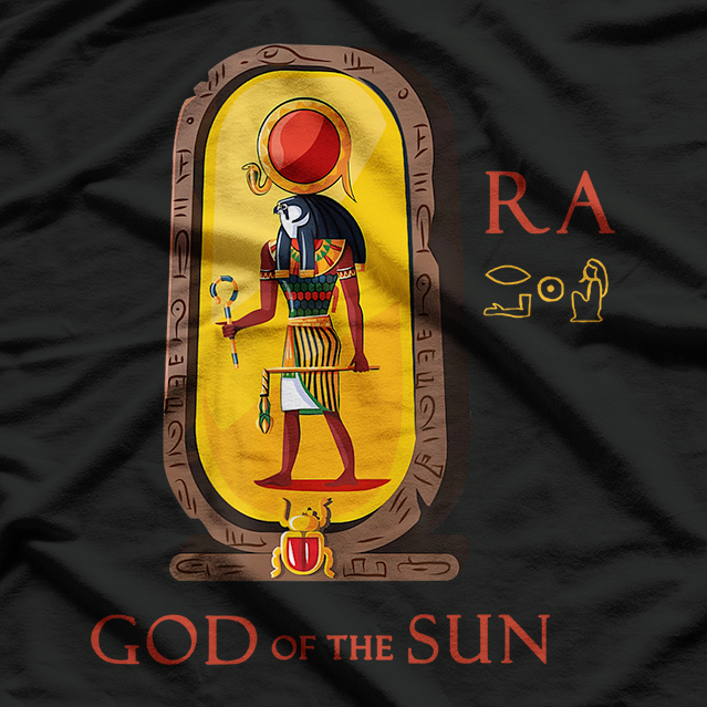 Ra: The Ancient Egyptian God of the Sun - Divine Light and Power of Creation T-Shirt