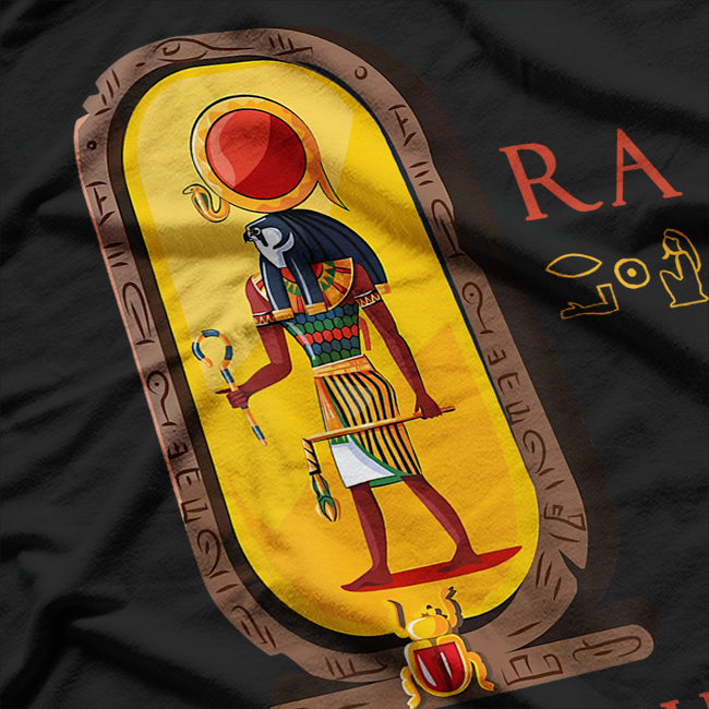 Ra: The Ancient Egyptian God of the Sun - Divine Light and Power of Creation T-Shirt