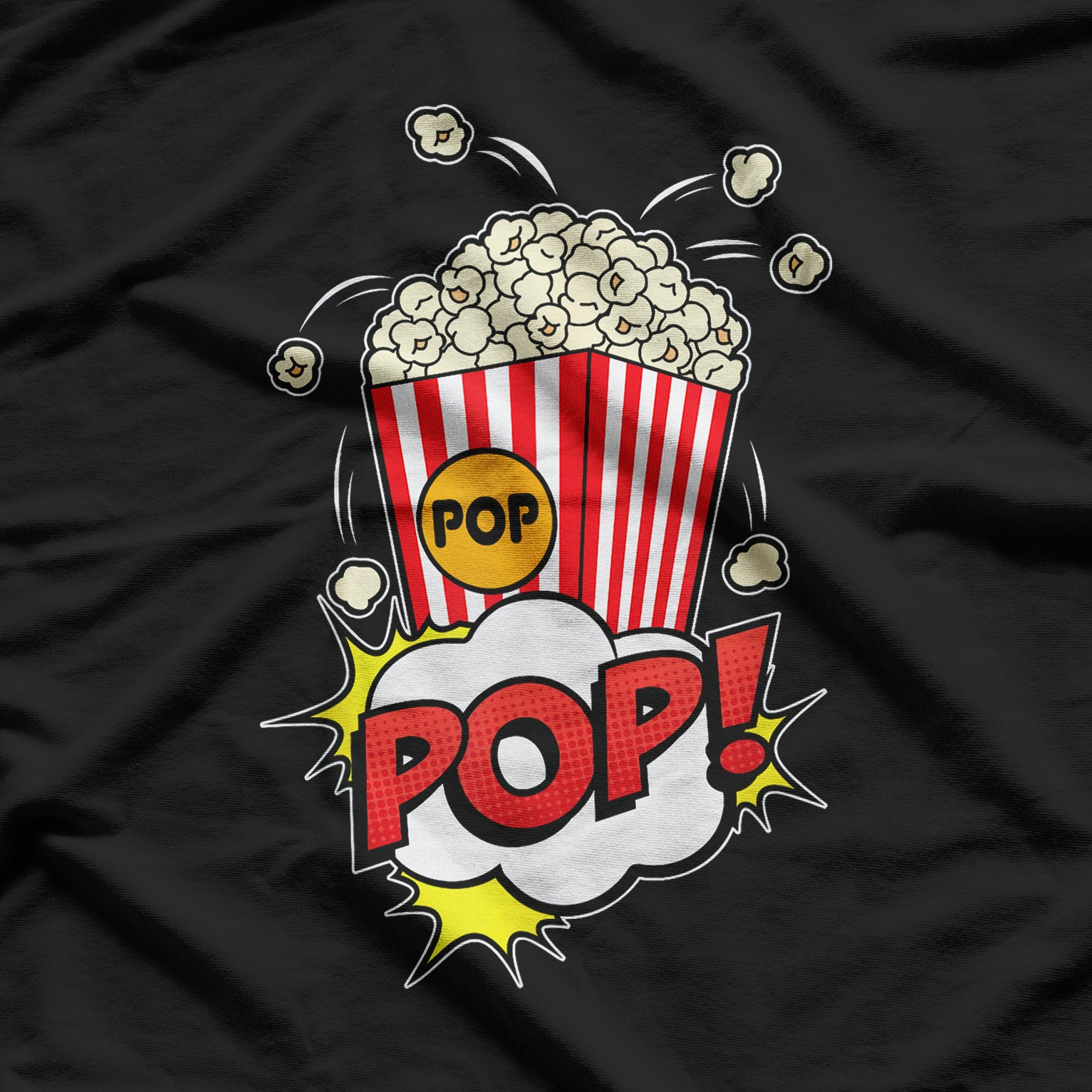 Popcorn Vintage Retro Funny Popcorn Lovers Gift T-Shirt