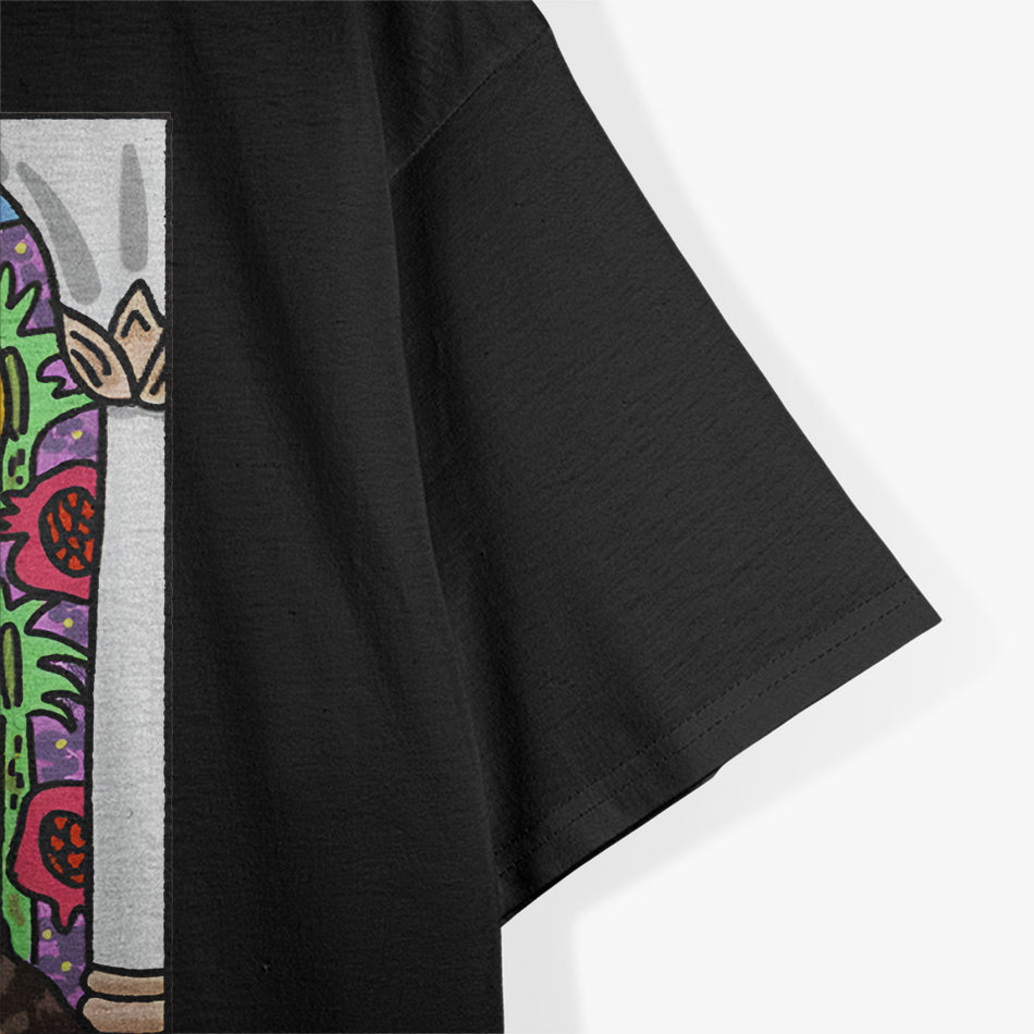 High Priestess Tarot Cat T-Shirt