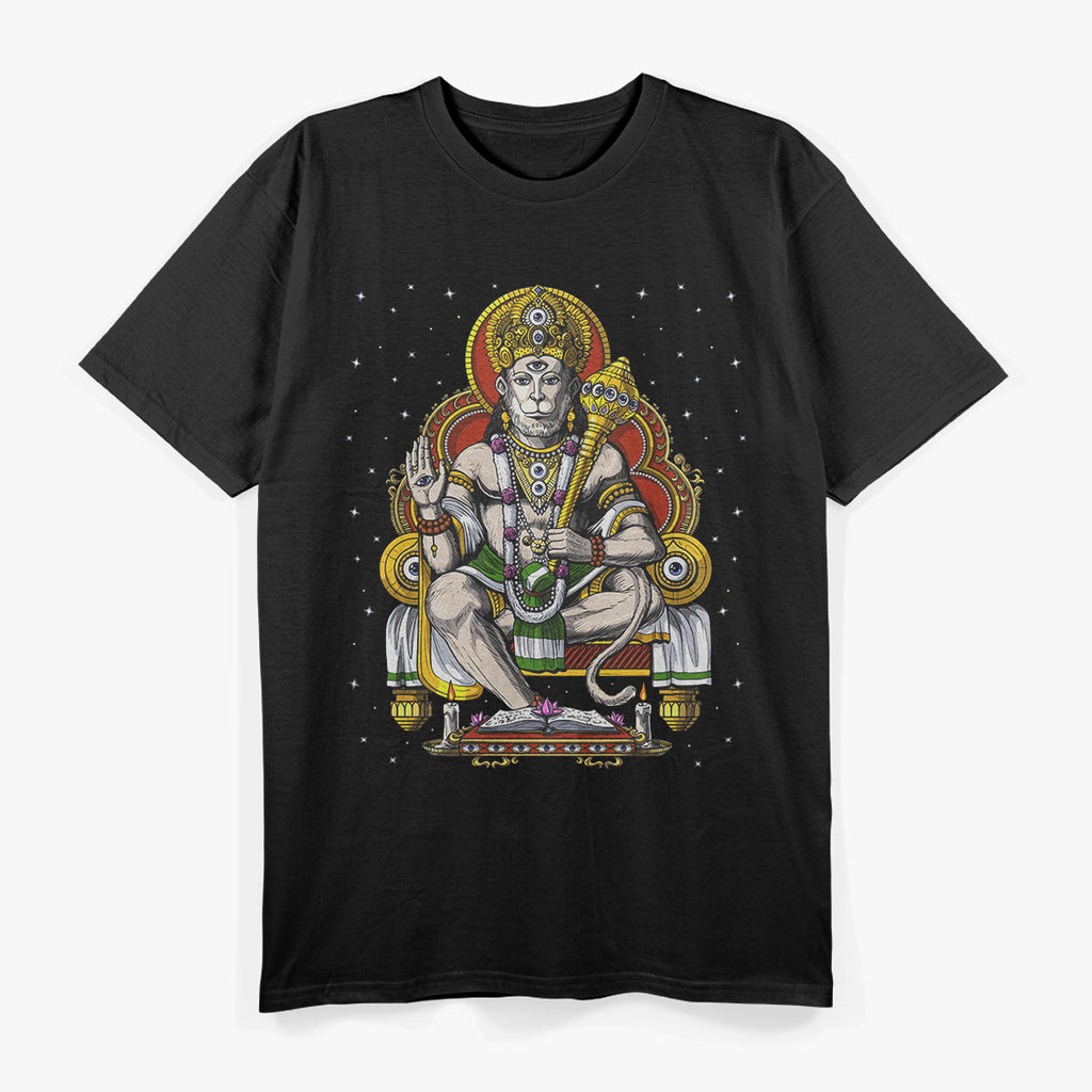 Hanuman The Monkey God of Hinduism and Devotion T-Shirt