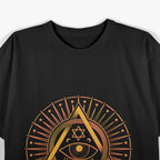 Illuminati Symbol Third Eye of Knowledge and Mystery T-Shirt