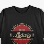 LUDWIG DRUMS, Drums Drummer T-Shirt
