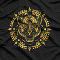Mexican Golden Jaguar Aztec Maya Ocelot Symbolism T-Shirt