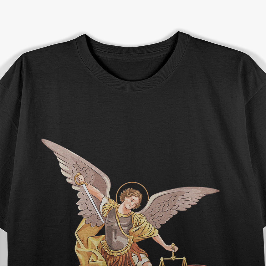 St. Michael the Archangel Protector and Warrior of Light T-Shirt