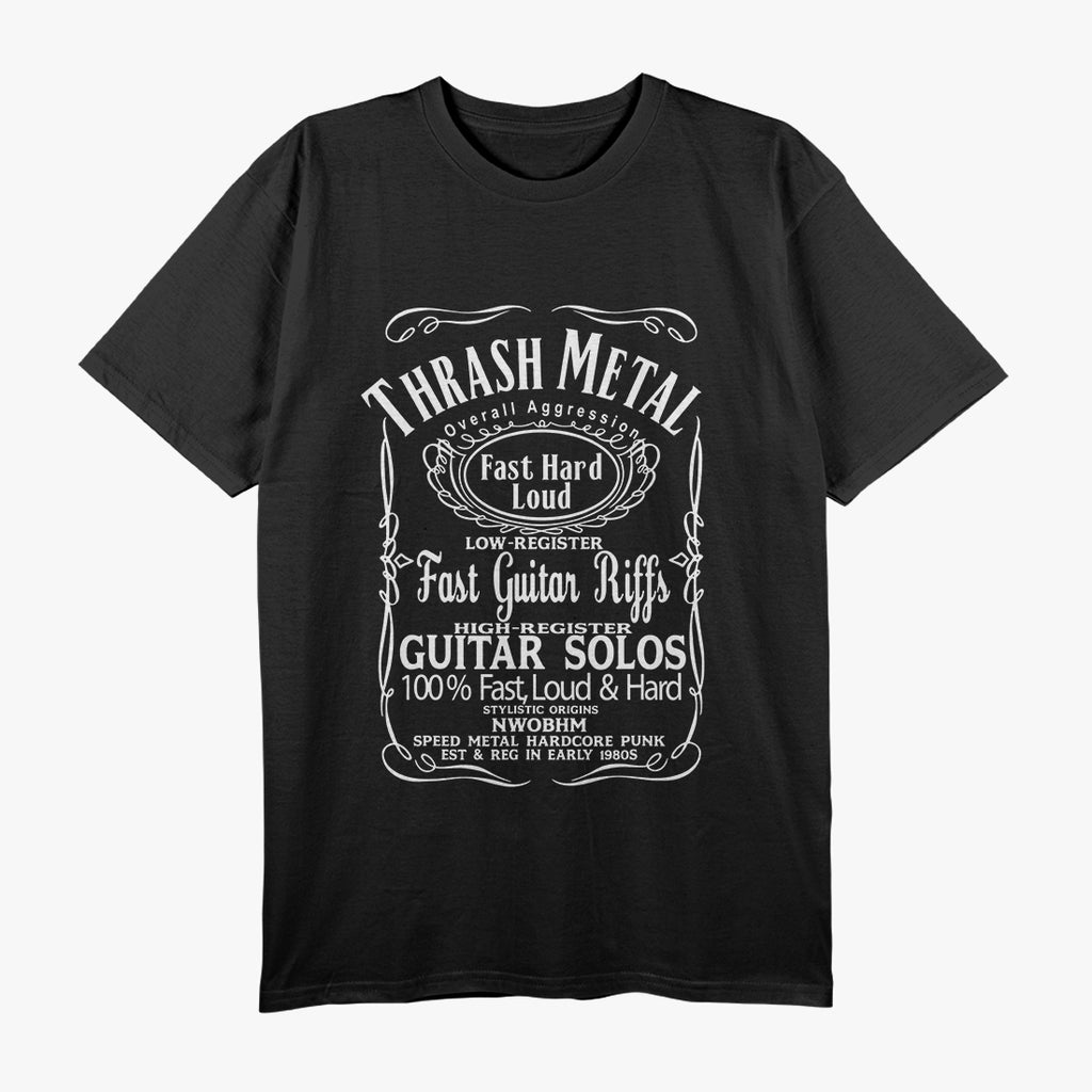 Thrashmetal Thrash Death Metal Guitar T-Shirt