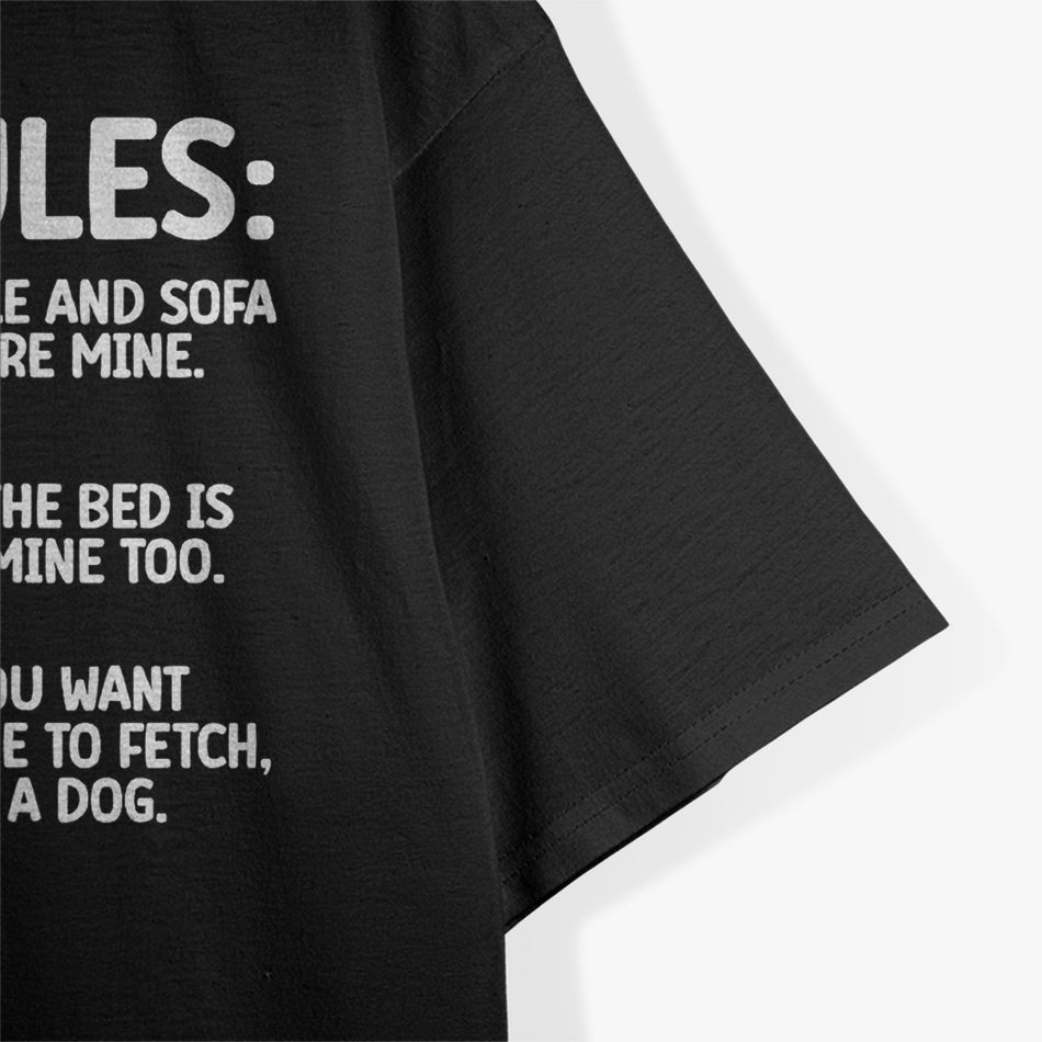 Tuxedo Cat Rules Tuxedo Cat Lover Tuxedo Cat Owner T-Shirt
