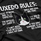 Tuxedo Cat Rules Tuxedo Cat Lover Tuxedo Cat Owner T-Shirt