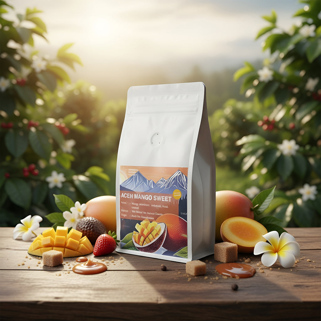 Arabica Coffee Beans – Portacaba Aceh Mango Sweet Single Origin 200g