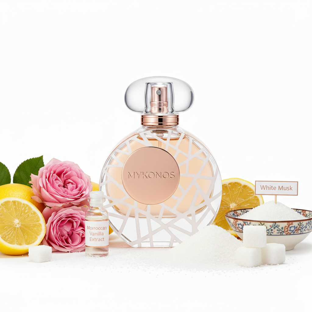 Mykonos Moroccan Vanilla Extrait de Parfum 100ml Sweet Vanilla Gourmand Scent