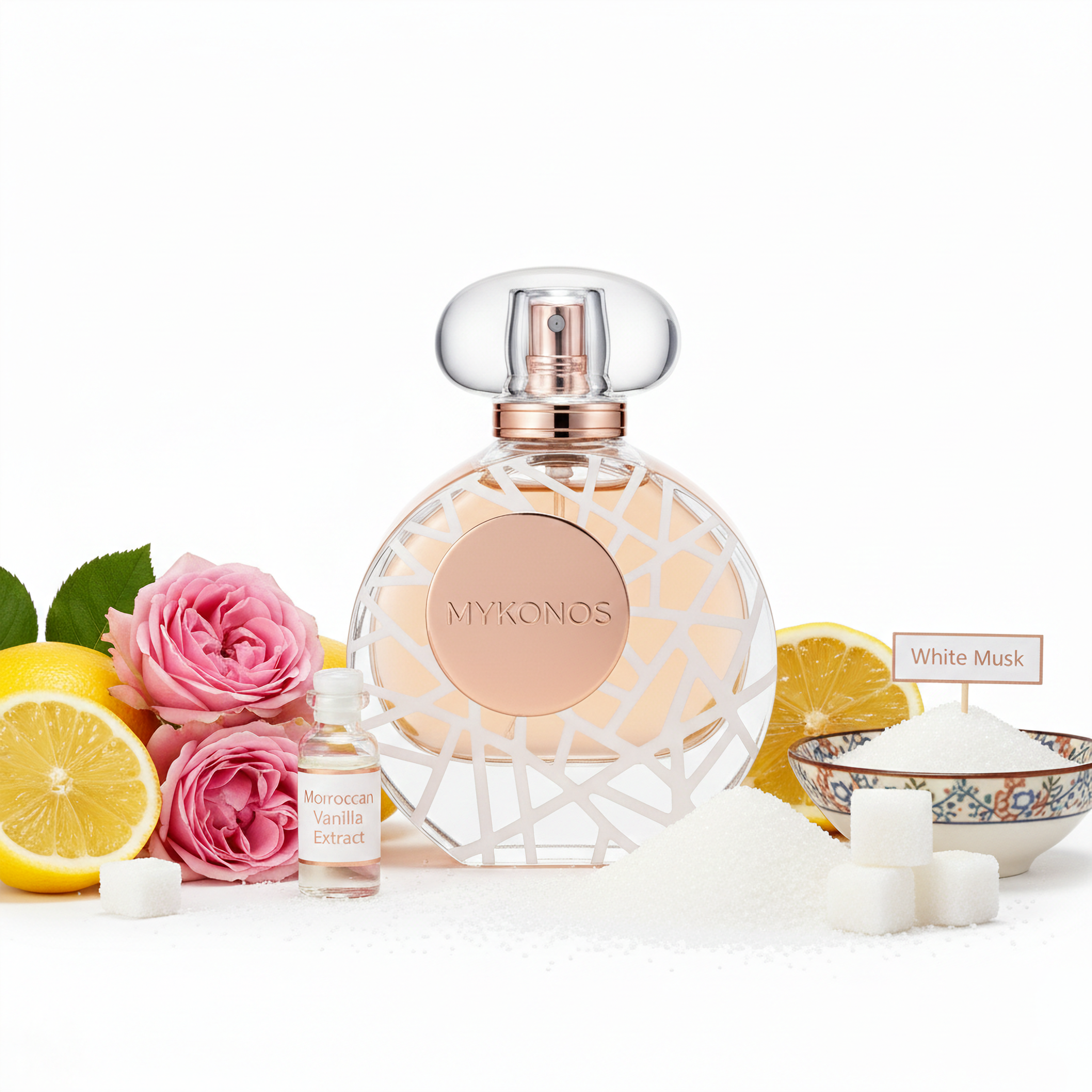 Mykonos Moroccan Vanilla Extrait de Parfum 100ml Sweet Vanilla Gourmand Scent