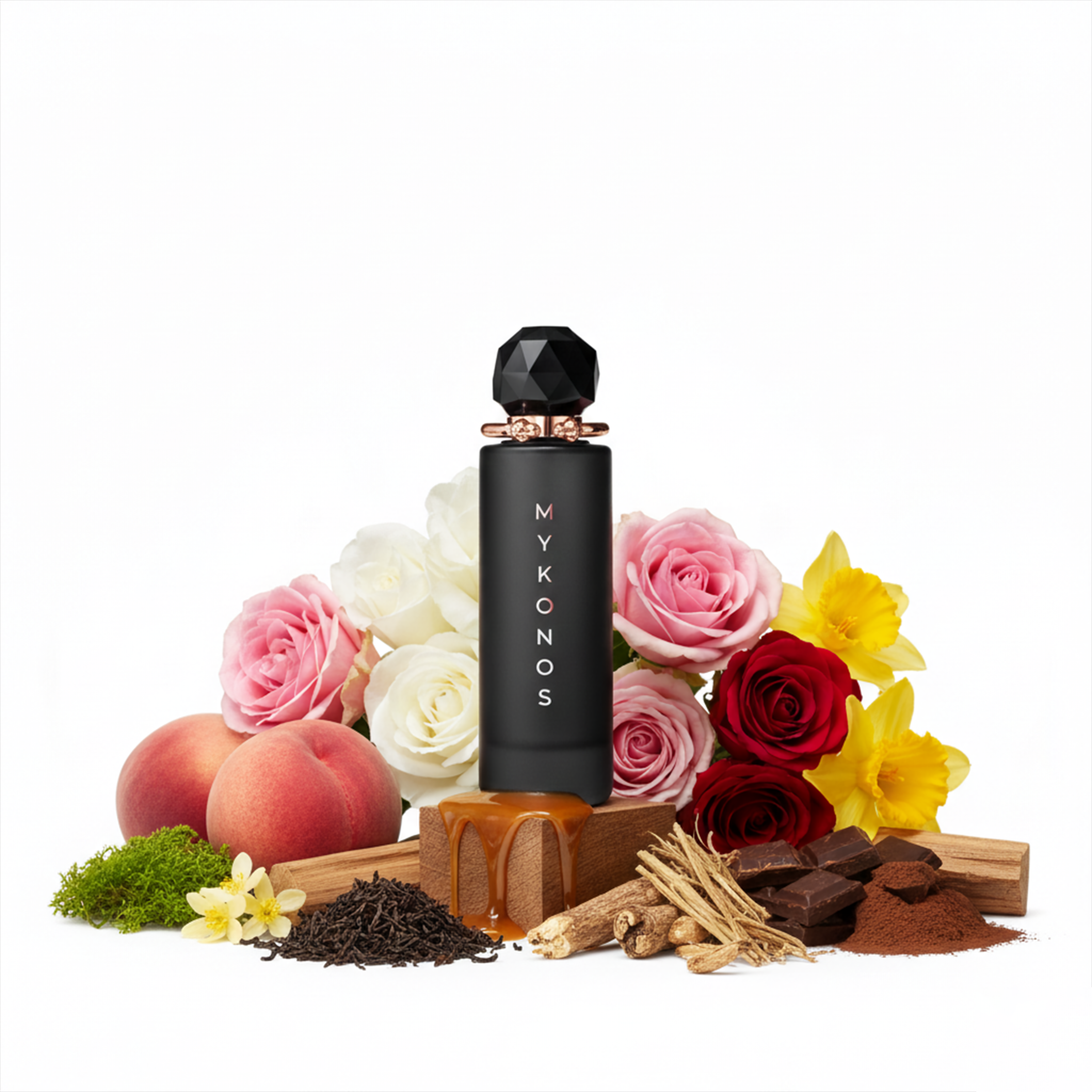Mykonos Sansa Extrait de Parfum 100ml Luxury Floral Fruity Gourmand Elegant Feminine Scent