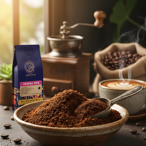 ARUTALA Gayo Takengon Arabica Coffee Ground 500g