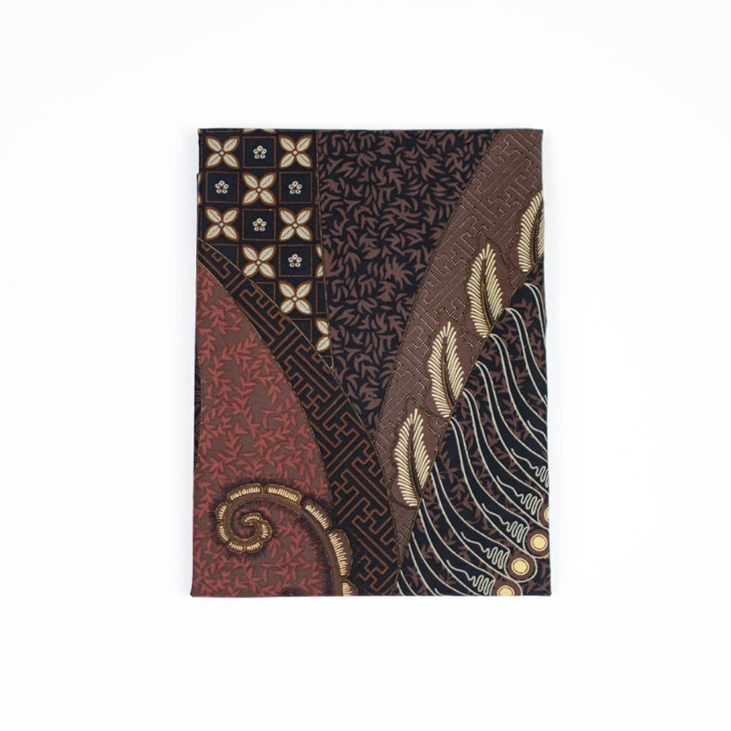 Hadinata Superfine Cotton Batik Fabric Deswan Maroon – 2 Meter Fabric