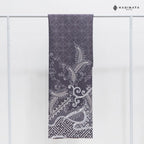 Hadinata Premium Superfine Cotton Batik Fabric Datura Grey – 3 Meter Fabric