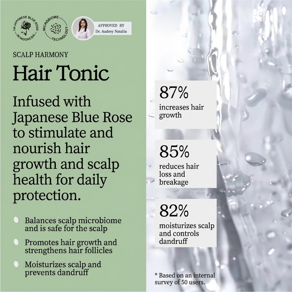 RODDA Tress Elixir Hair Tonic 50ml Rosemary Ginseng Candlenut Scalp Repair
