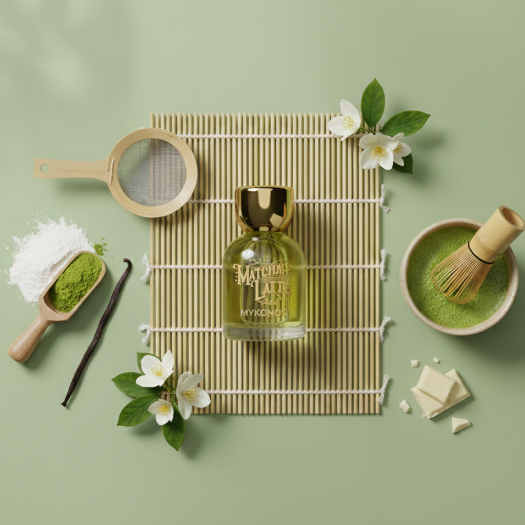 Mykonos Matcha Latte Extrait de Parfum 50ml Fresh Green Tea Scent