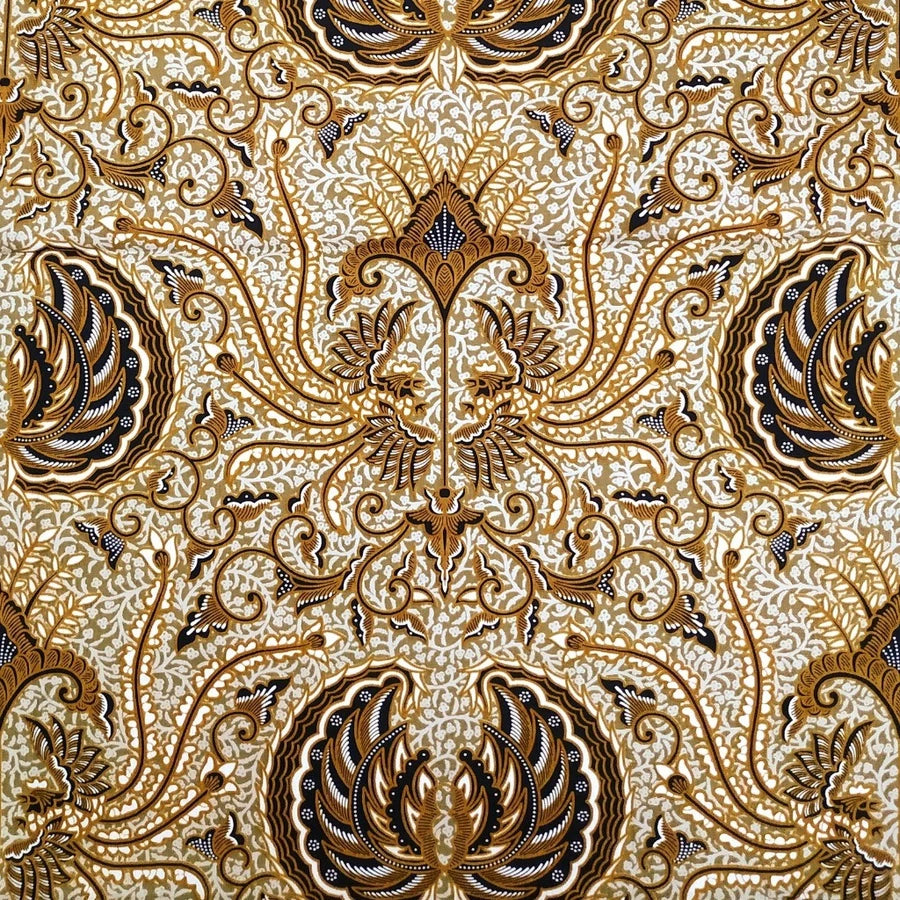 Batik Keris Reflection Pattern Fabric – 2 Meter Fabric
