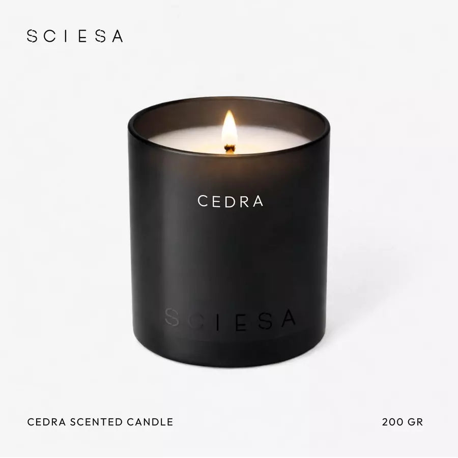 Sciesa Cedra Scented Candle 200g – Aromatherapy Home Fragrance Candle